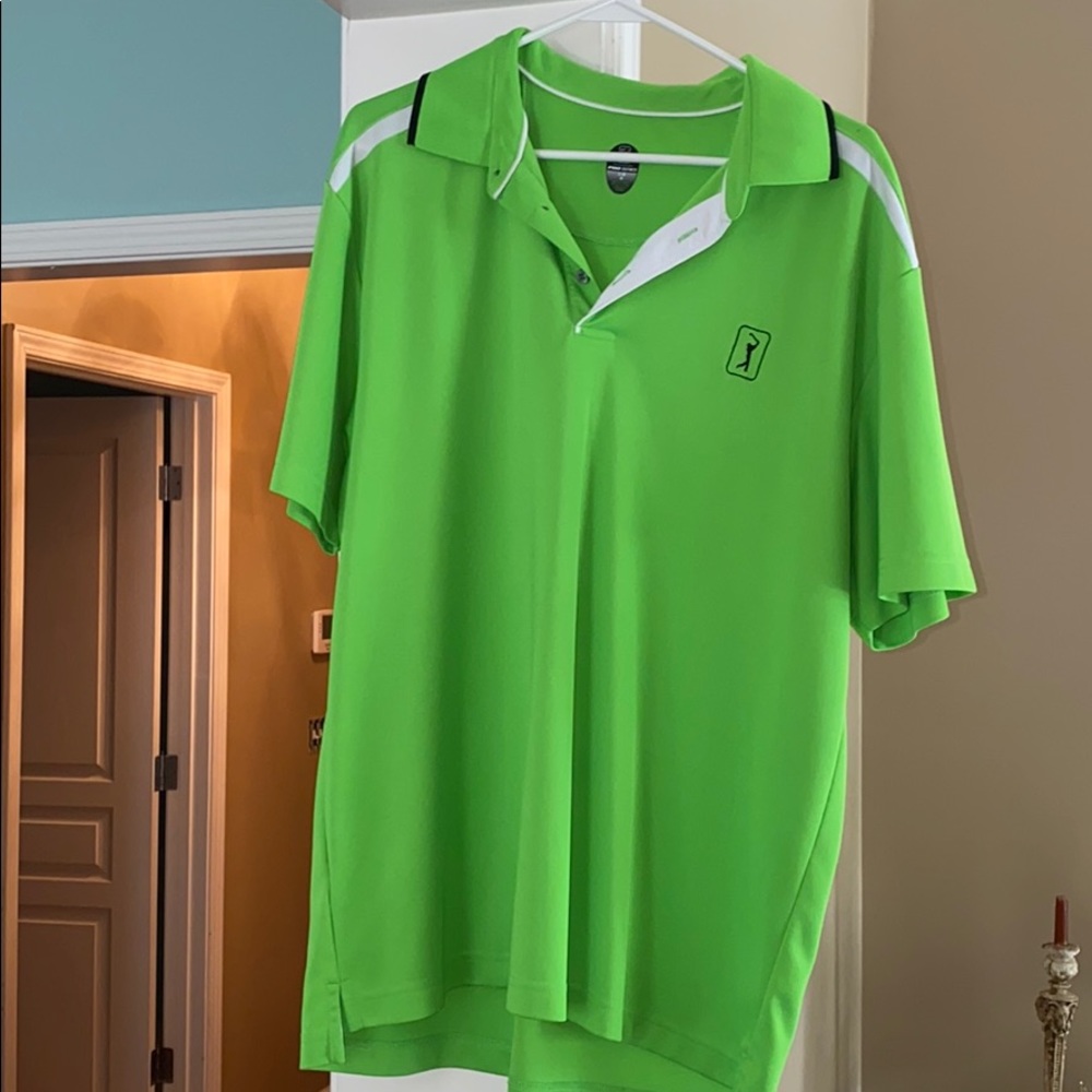 Mens large shirt bundle dri-fit polos